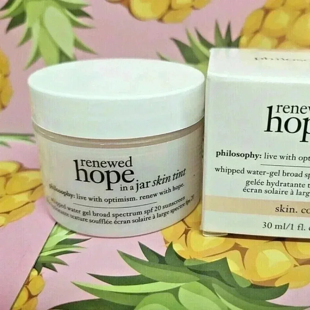 Philosophy RENEWED HOPE IN A JAR SKIN TINT 4.5 Nude NEW BOXED - Picture 2 of 3